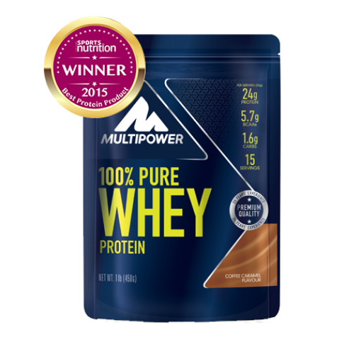 Slika 100% Pure Whey Protein - 450g - Kava Karamel MPOWER