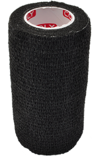 Slika Samoljepljiva elastična zavoja 10 cm - Crna