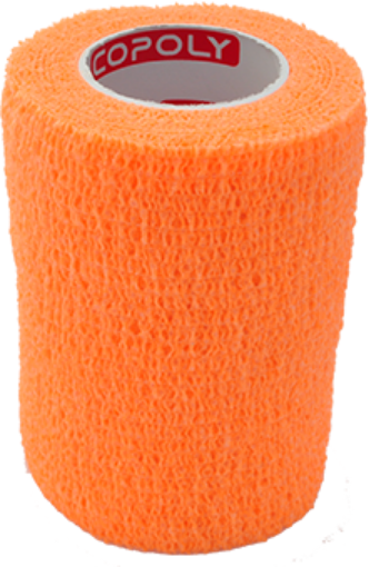 Slika Samoljepljiva elastična zavoja 7,5 cm - Narančasta