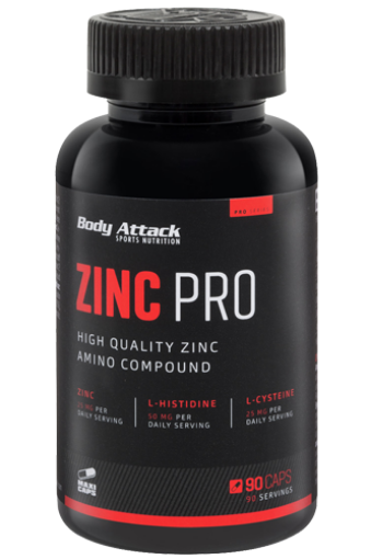 Slika Zinc Pro (90 Caps) Body Attack