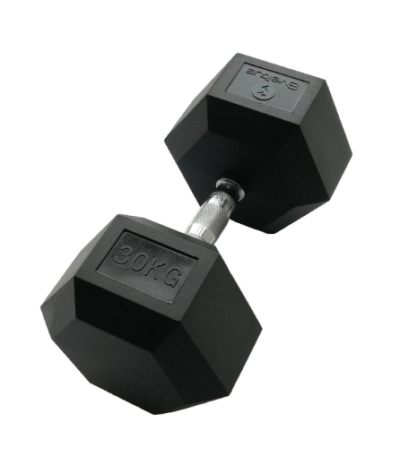 Slika Šesterokutna bučica 30 kg - Dumbbell