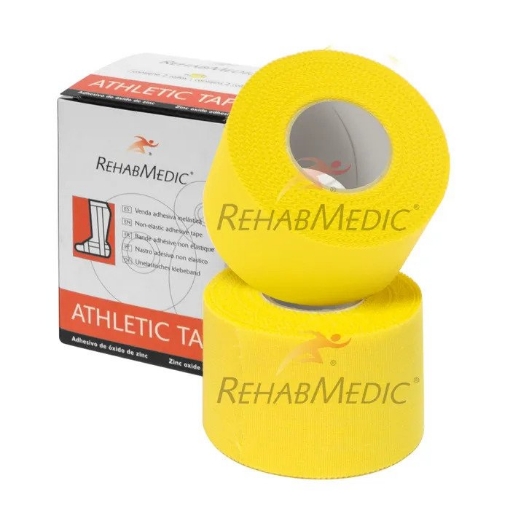 Slika Athletic Tape - Rehabmedic - 3.8cm ŽUTA