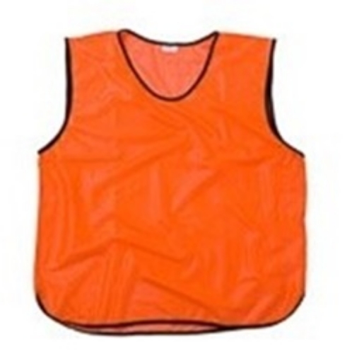 Slika Narančasta trening majica za odrasle iz TeamSporta