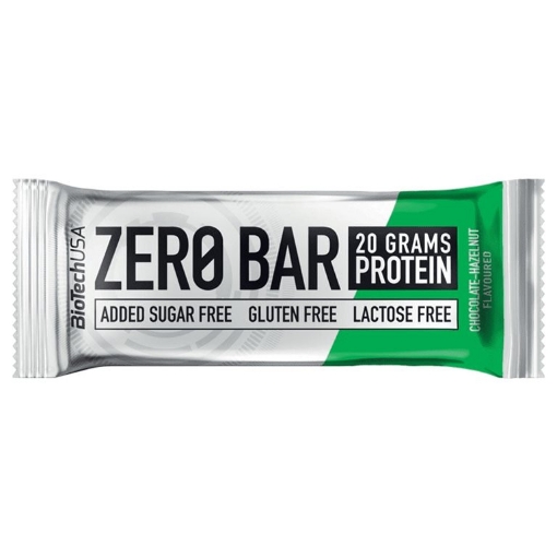 Slika Zero Bar 50g - Čokolada Lješnjak BioTech