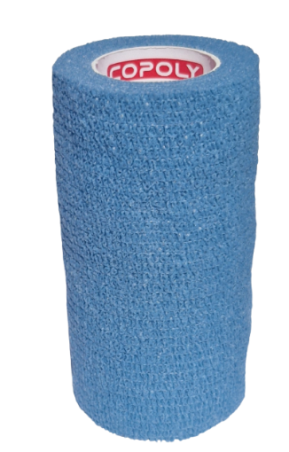 Slika Samoljepljiva elastična zavojnica 10 cm - Azurno plava
