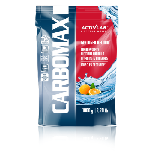 Slika CarboMax Energy 1000g - Naranča - ActivLab