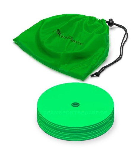 Slika Set 10 Copete Plate Verde - Teamsport