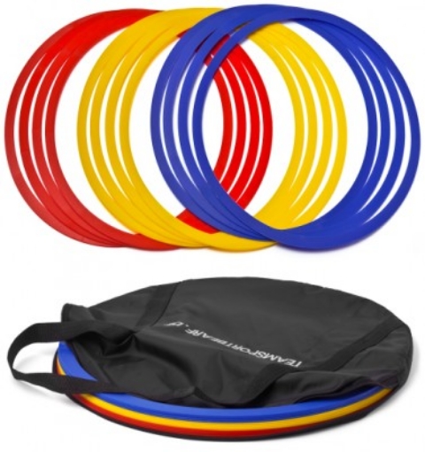 Slika Set od 12 krugova s futrolom 40cm - TEAMSPORT