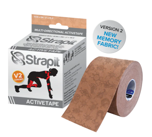 Slika DYNAMIC ACTIVETAPE 5CM x 5M  - BEŽ