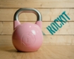 Slika Ružičasti Kettlebell 8 kg - ROCKIT