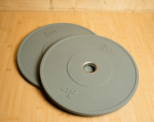 Slika Set 2 olimpijska diska 5 kg tamnosiva