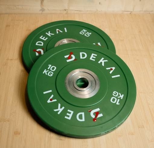 Slika Set 2 olimpijska diska 10 kg - DEKAI
