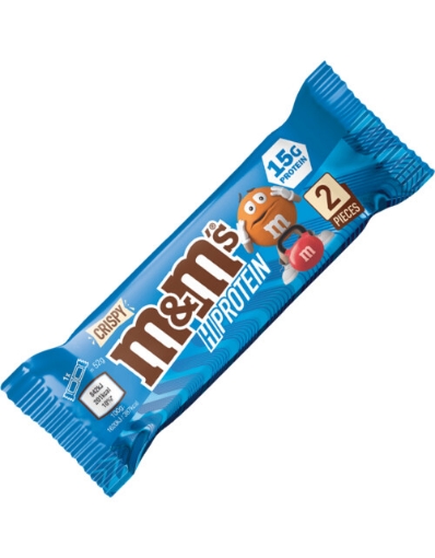 Slika M&M's Crispy High Protein Bar 52g - Mliječna čokolada