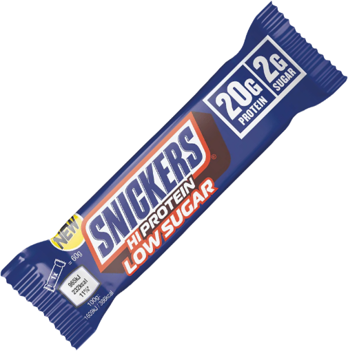 Slika Snickers Low Sugar High Protein Bar 57g - Mliječna Čokolada