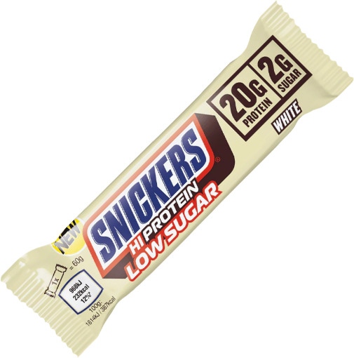 Slika Snickers White Low Sugar High Protein Bar 57g - Bijela Čokolada