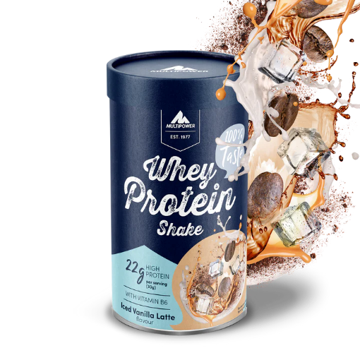 Slika Whey protein shake 420g - Iced Vanilla Latte MultiPower