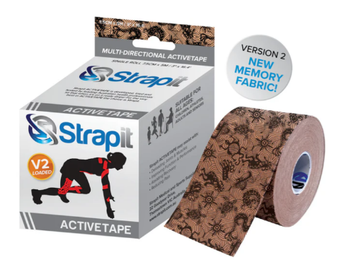 Slika DYNAMIC ACTIVETAPE 7,5CM x 5M - BEŽ/CRNA