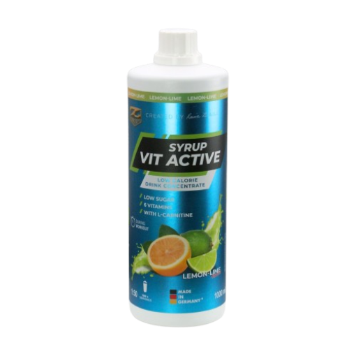 Slika VITACTIVE Sirup + L-Karnitin - 1000 ml Limun-Limeta