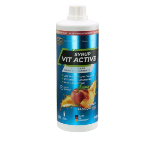 Slika VITACTIVE SIROP + L-KARNITIN - 1000ML BRESKVA