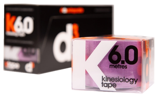 Slika K6.0 Kinezio Traka Ljubičasta 5 cm x 6 m - d3Tape